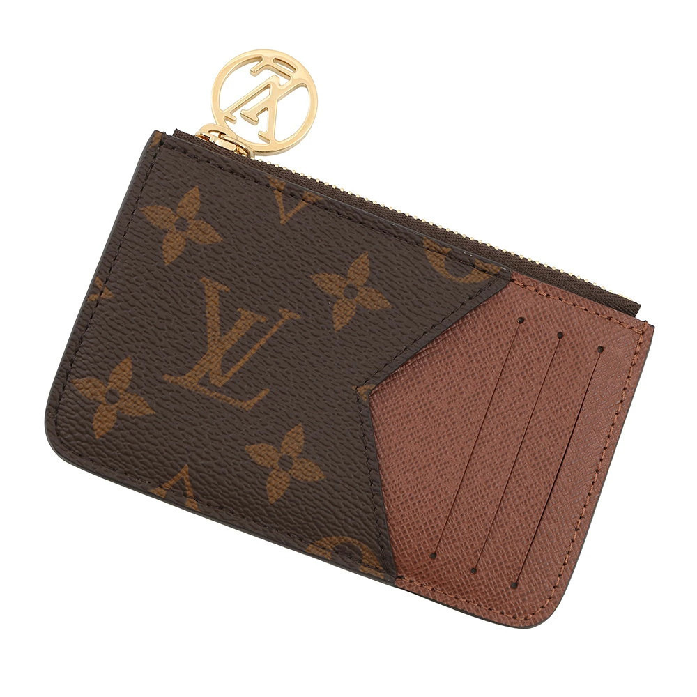 Louis Vuitton Monogram Portecartes Romy Card Case Wallet Coin WALLET